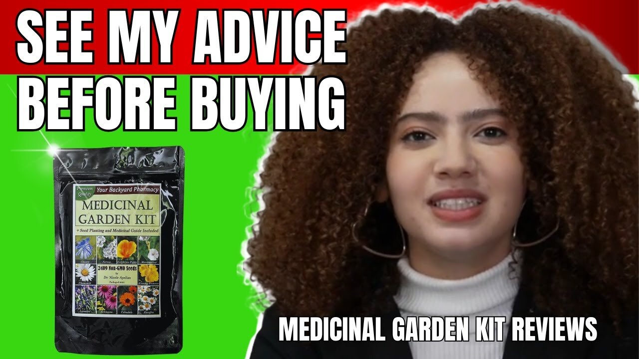 MEDICINAL GARDEN KIT REVIEWS - ((🌱🌿I TRIED MEDICINAL GARDEN KIT😱❌)) Medicinal Garden Kit Amazon 2025