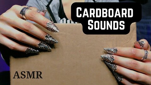 ASMR Cardboard Sounds (no talking, scratching, tapping, brushing)