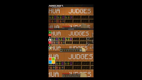 Judges 3 - the KJV Bible in Minecraft #KJV #Judges #Bible #Minecraft