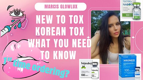 First time ordering Korean tox?? What you need to know!