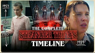 The Entire STRANGER THINGS Timeline Explained (Seasons 1-5)