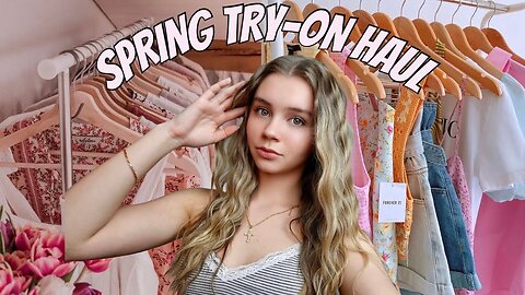 Apartment Girl Teens | Angel's Spring Amazon Try On Haul | Tops Shorts PJS 4K HD