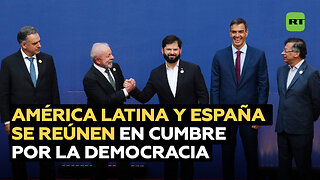 Líderes de América Latina y España se reúnen en una cumbre para robustecer la democracia