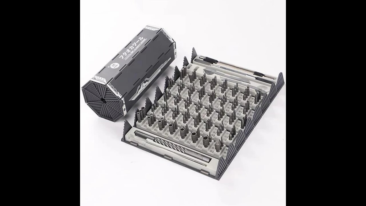 Multi-Functional Screwdriver Set For Repair And Disassembly