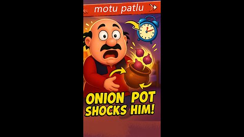 Bengali Comedy Animation | Motlu Style Onion Pot Twist 😂