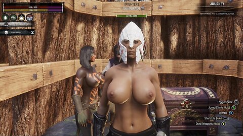 Conan Exiles Purge day with busty boobs breast expansion huge tits