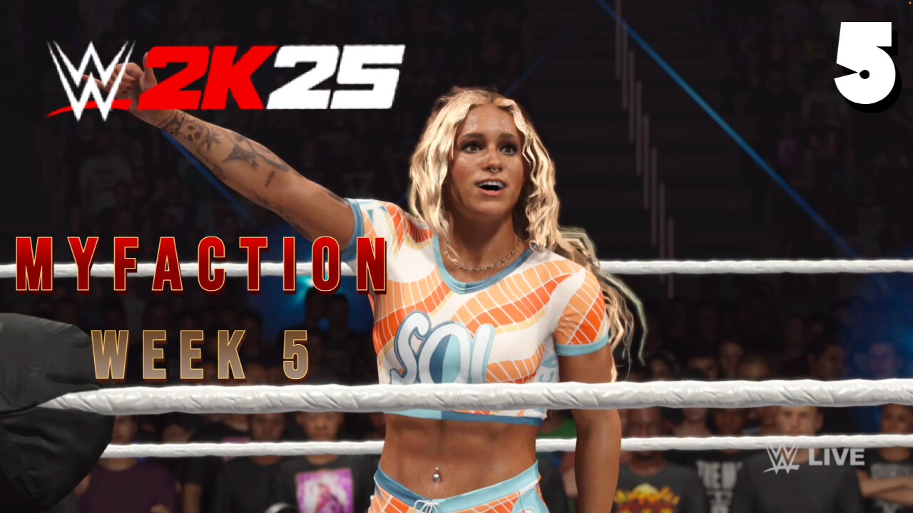 WWE 2K25 My Faction Week 5: Sol Ruca!