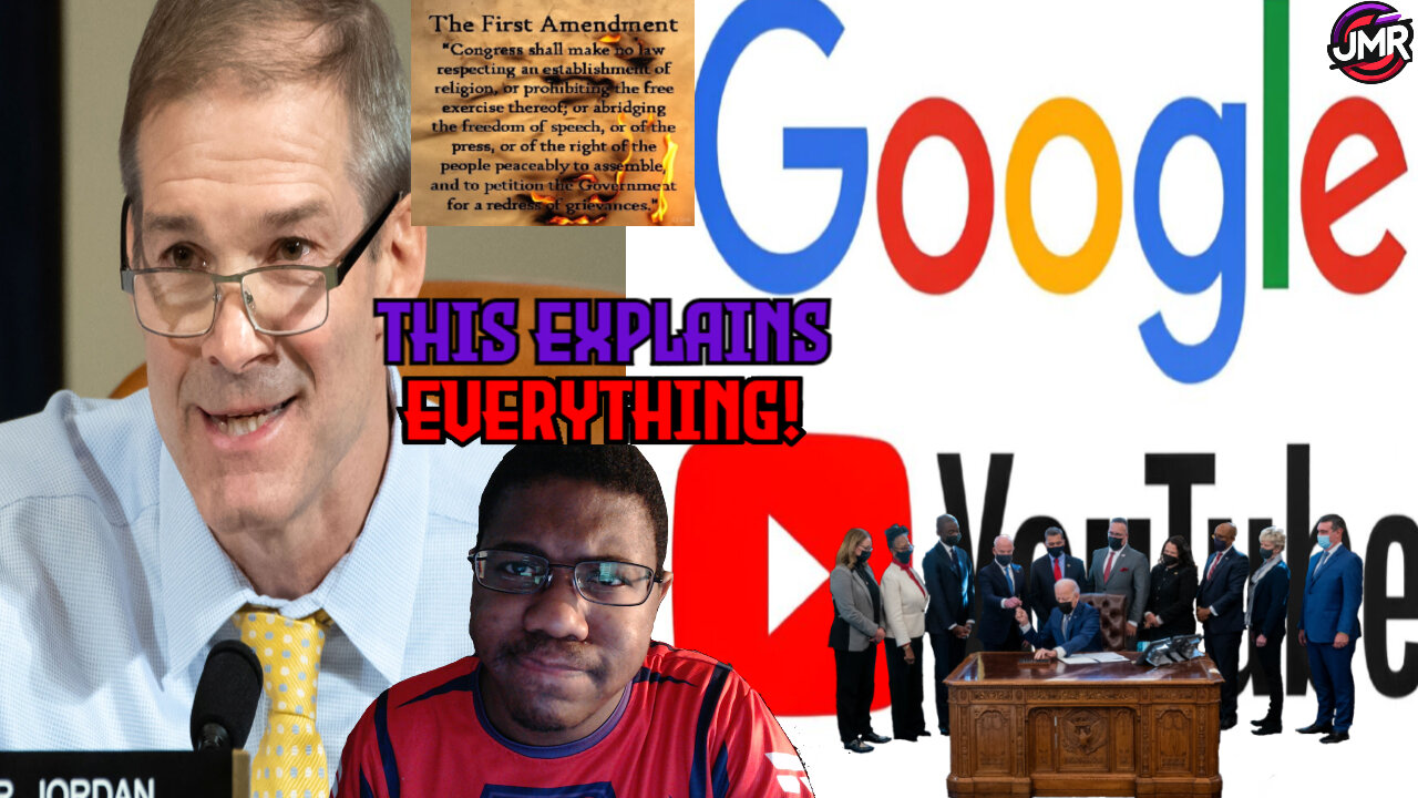 Biden Admin FORCED youtube to CENSOR conservative political speech & UNBANS channels