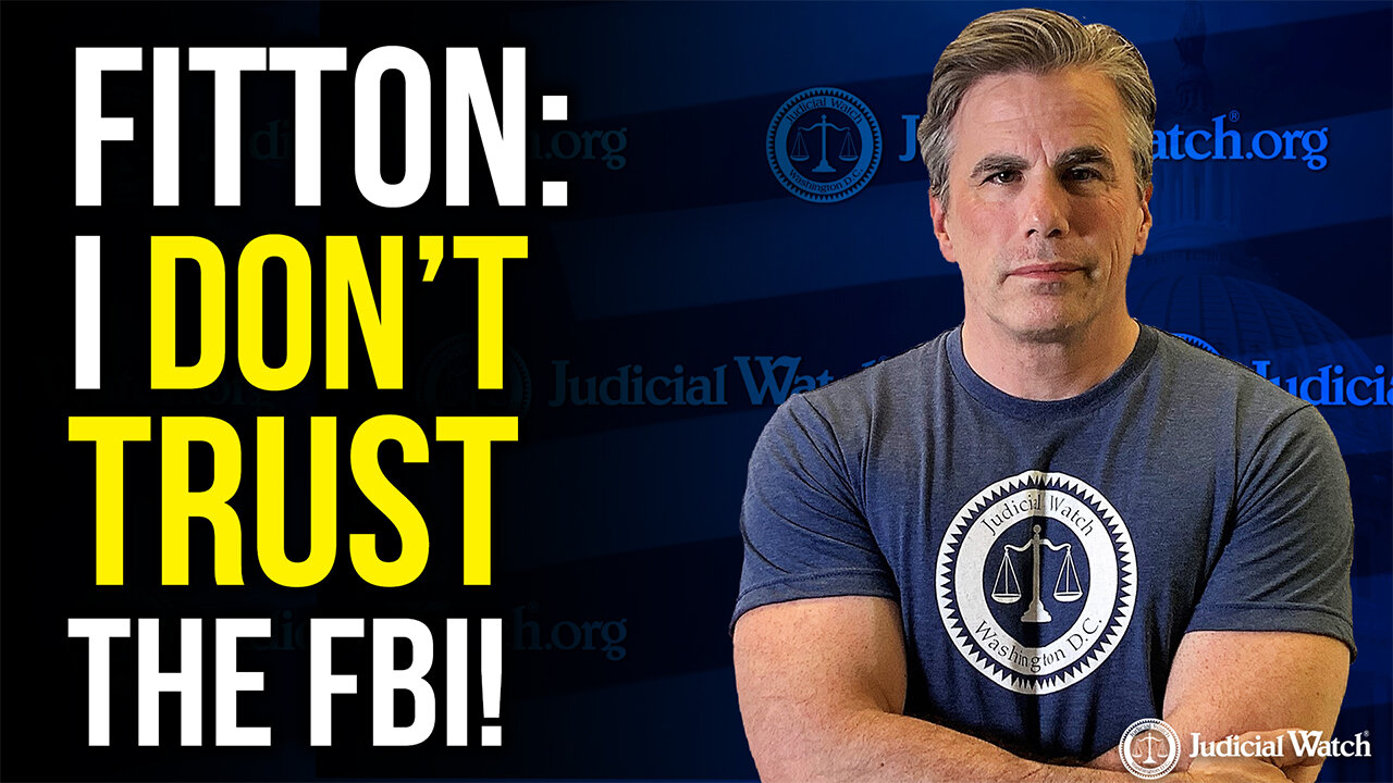 Tom Fitton ⚡ I don't trust the FBI. Shut it down.