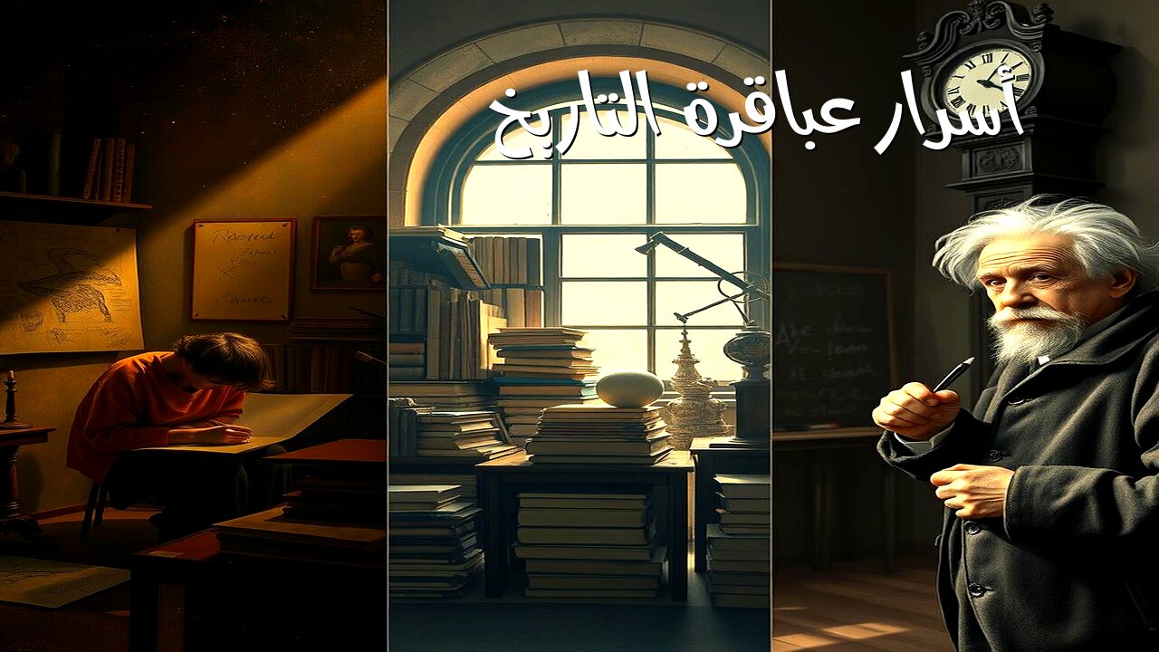 سر عباقرة التاريخ : حقائق مدهشة! #تاريخ #عباقرة #أسرار