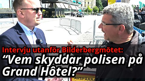 Har bevakat Bilderberg sedan 2003 – därför är en portugisisk journalist i Stockholm