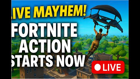 Storm Chasing & Sweat Breaking | Fortnite Live Mayhem!