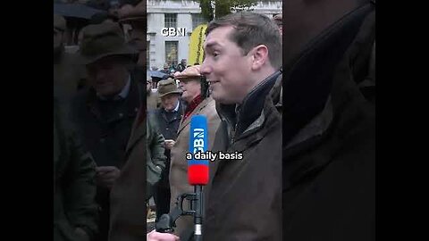 "Farmers Revolt Against Inheritance Tax: A #GBnews Rally in Westminster"