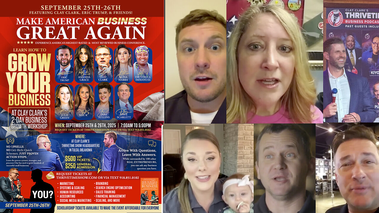 Church Backdrops | How to Grow a Church Stage Backdrop, Roofing, Music School, Accounting, Ophthalmology, Dental, Janitorial & Medical Business + Join Eric Trump At Clay Clark's Sept 25-26 Business Conf (259 Tix Remain)