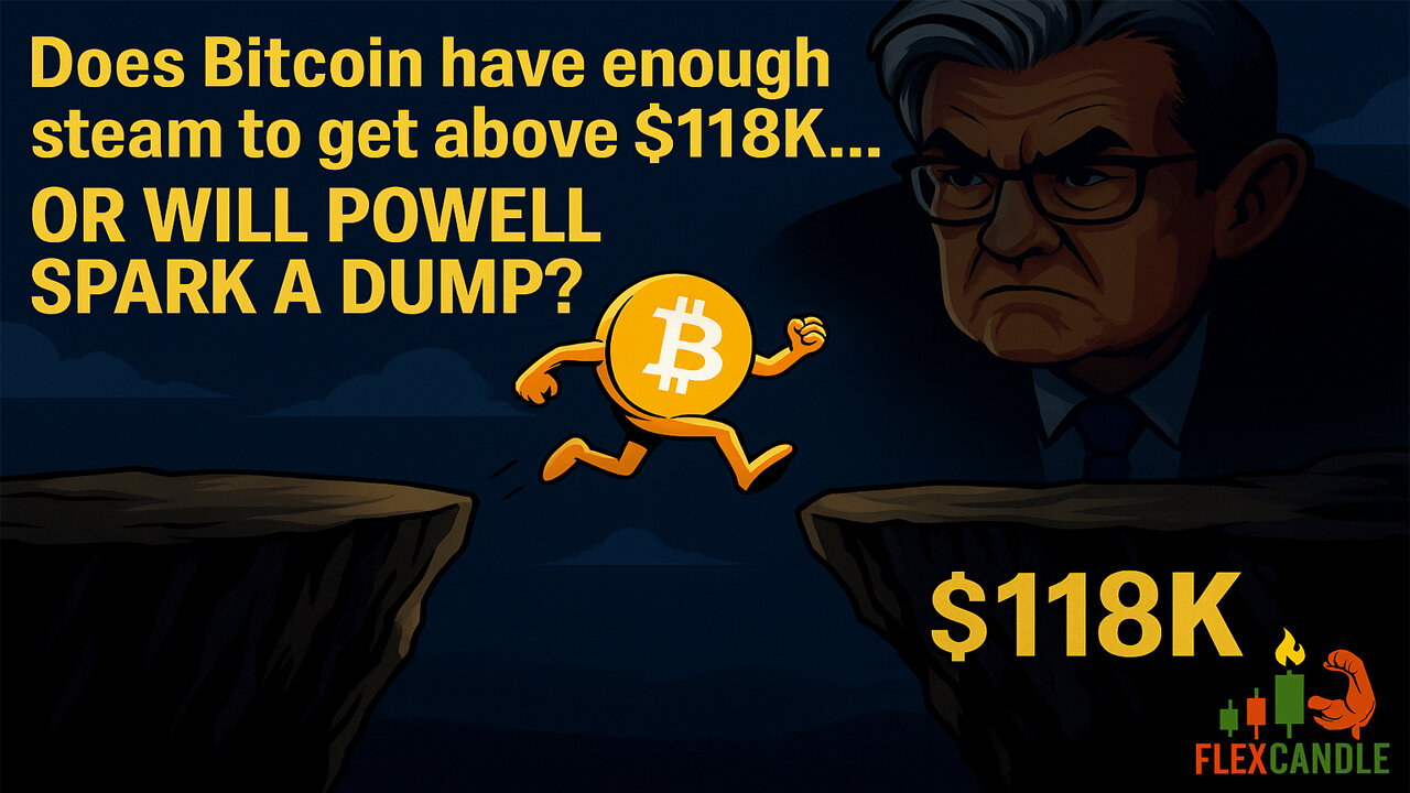 Bitcoin Faces $113K Support ⚡ Will Bulls Push Toward $120K or Will Powell Spark a Dump? EP. 153