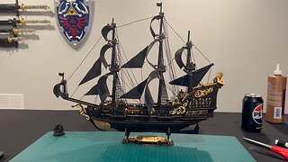ROKR Seahorse Barque Part 3 #rokr #modelship #seahorse #pirates