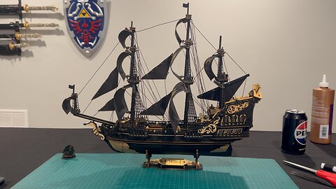 ROKR Seahorse Barque Part 3 #rokr #modelship #seahorse #pirates