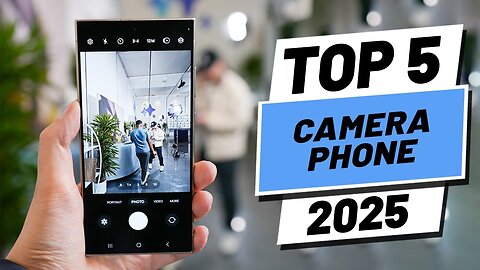 Top 5 BEST Camera Phones in 2025