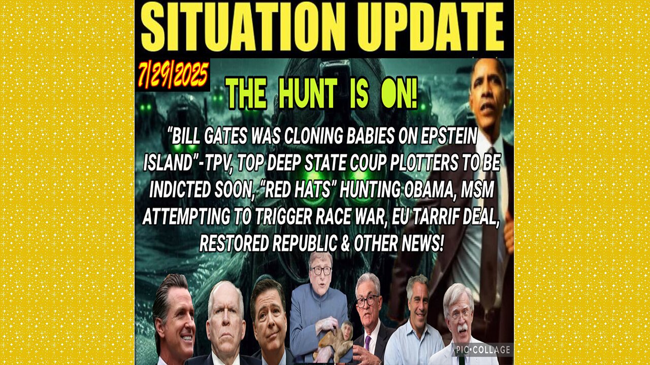 SG Anon. Juan O Savin ~ Situation Update 7/29/25 ~ Restored Republic > Judy Byington- Q+ White Hats
