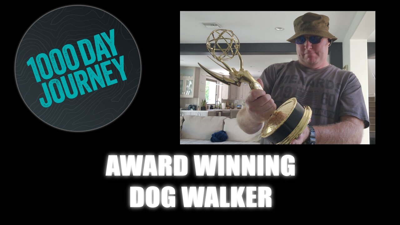 1000 Day Journey 0821 Award Winning Dog Walker