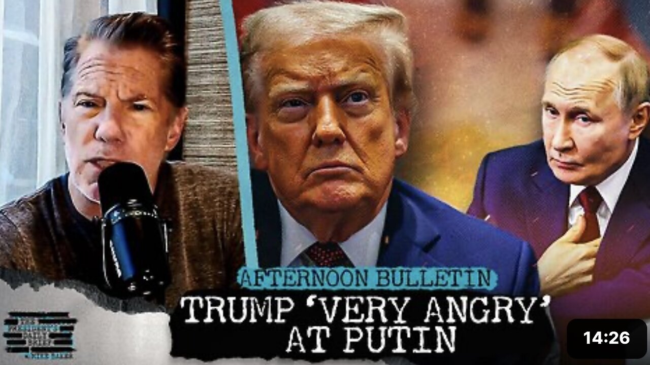 ‘Very Angry’ Trump Lashes Out At Putin After Russian Strikes & Iranian Terror in Australia