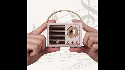 Retro Bluetooth Subwoofer Mini Speaker