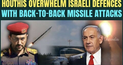 Houthis Ballistic Missile Attack 'DESTROYS’ Israel’s Busiest Airport; 2 Missiles Slam Ben Gurion