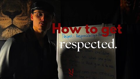 Respect= Responsibility+ Focus+ Power.