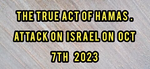 THE ATTACK ON ISRAEL AND AFTER THE ATTACK OF ISRAEL