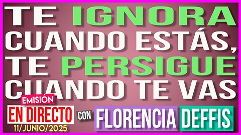 Te Ignora Cuando Estás, Te Persigue Cuando Te Vas | Transmisión en Vivo