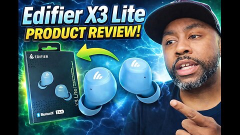 Edifier X3 Lite Unboxing & Review | Noise Cancellation + 24-Hour Battery Life