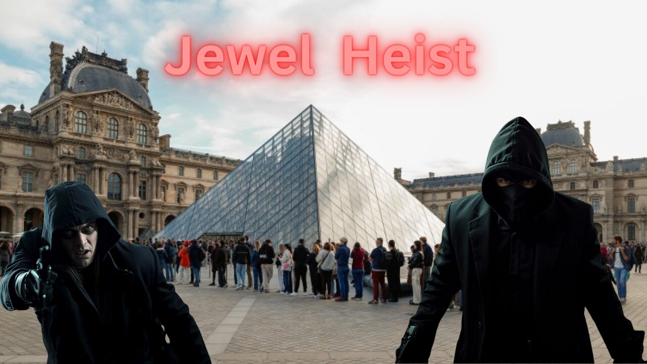 Louvre reopens after jewel heist with thieves still on the run