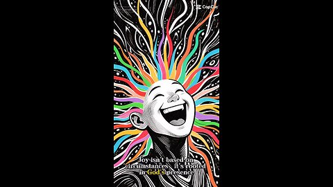 overflowing joy