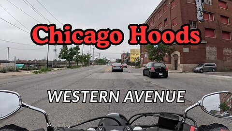 Chicago West and Southwest Hoods (Western Avenue) | Motorcycle View