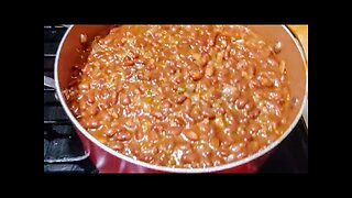 CHEATER CHEATER CHILI EATER 🌶 QUICK CHILI WITH BEANS