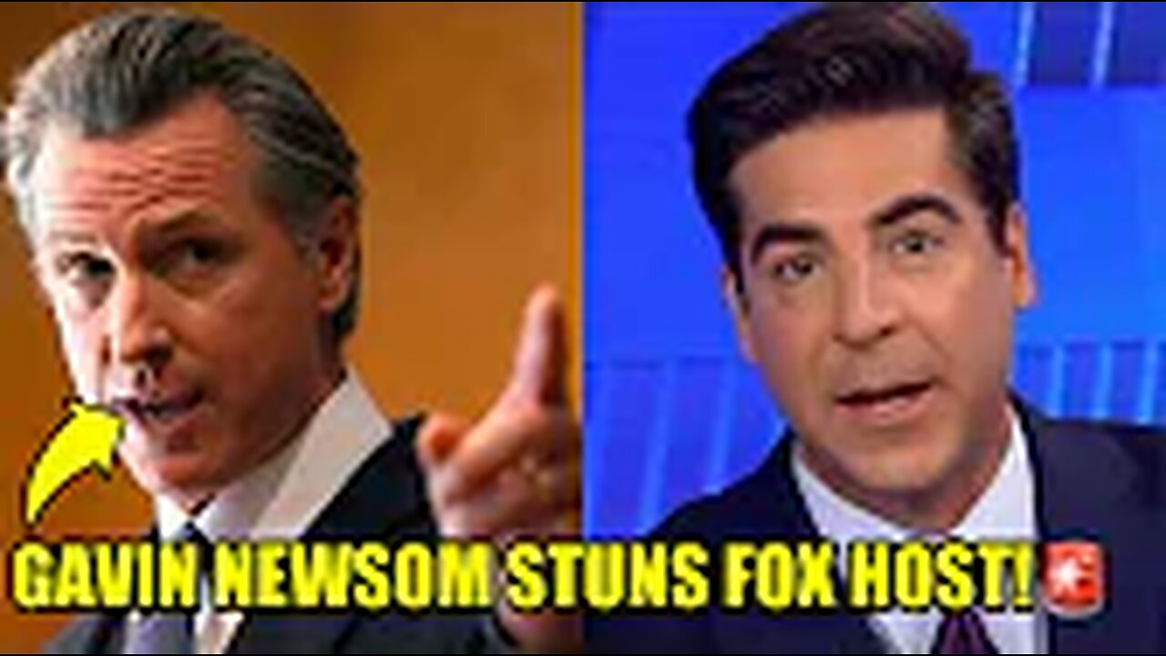 🚨Jesse Watters APOLOGIZES To Newsom, Gets BRUTAL RESPONSE