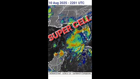 L.I.V.E XLarge #SUPERCELL #GULFOFAMERICA FL, TX , LA, MS AL Rainfall Flashflood #SevereThunderstorms