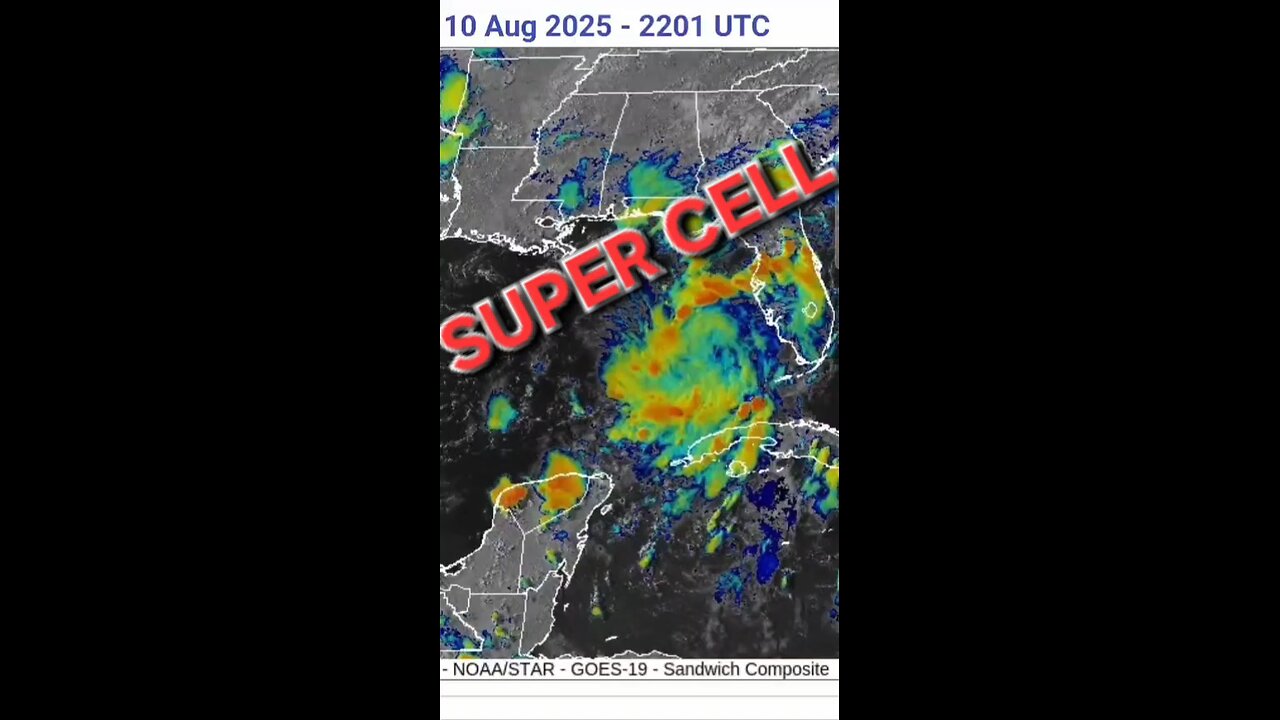 L.I.V.E XLarge #SUPERCELL #GULFOFAMERICA FL, TX , LA, MS AL Rainfall Flashflood #SevereThunderstorms