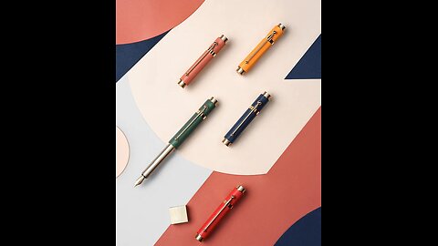 Foldable Leather Ink Pen, The Best Stationery Gift For Students, Teachers & More