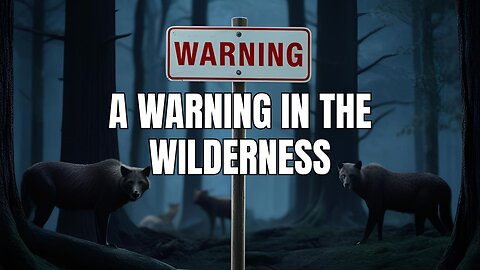 "A Warning in the Wilderness" - Worship Service - May 18, 2025