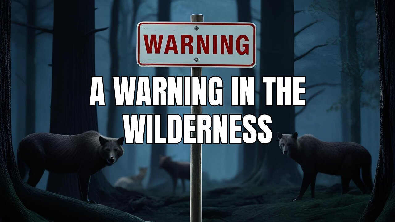 "A Warning in the Wilderness" - Worship Service - May 18, 2025