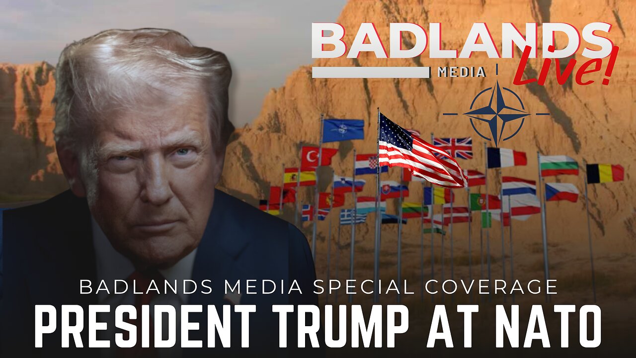 Badlands Media Special Coverage - President Trump's Presser at the NATO Summit