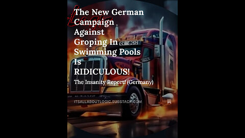 The New German Campaign Against Groping In Swimming Pools Is RIDICULOUS!