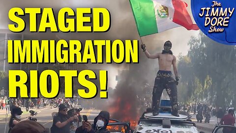 Anti-ICE Riots Are A Deep State PsyOp