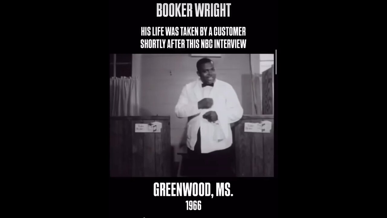 Booker Wright's Last Interview