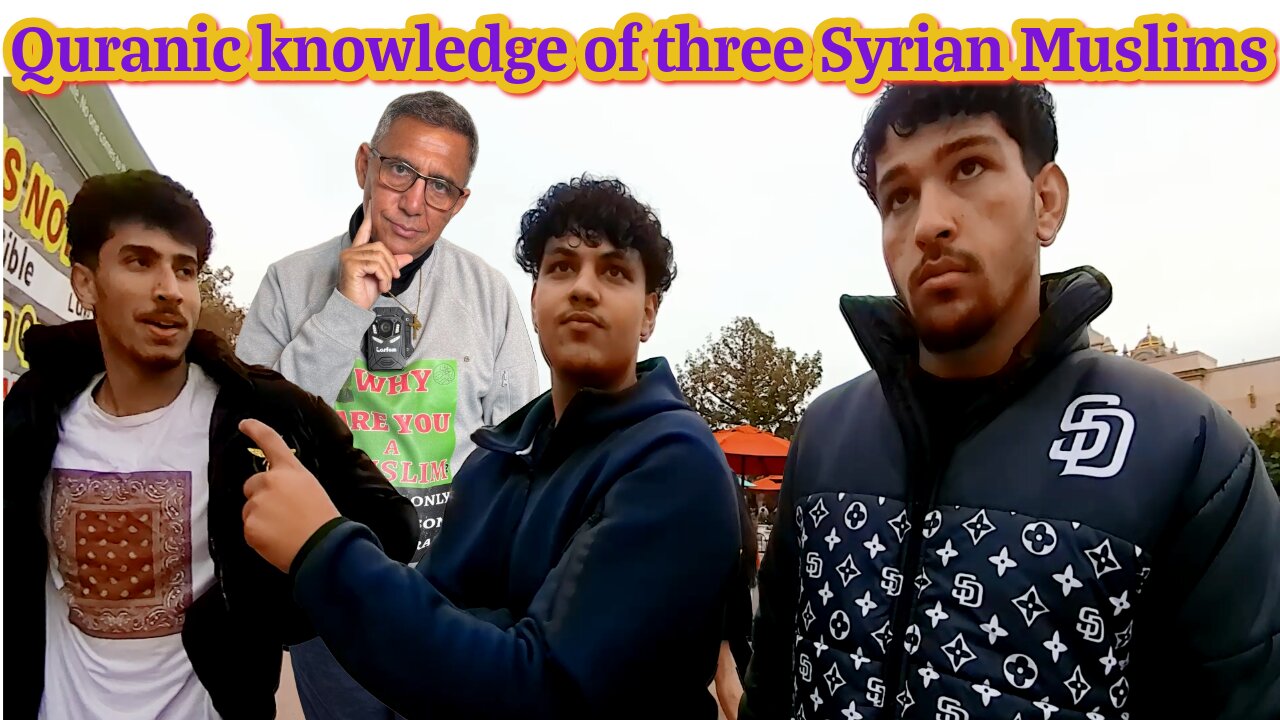 Quranic knowledge of three Syrian Muslims.