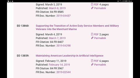 President Trump Executive Order 13860