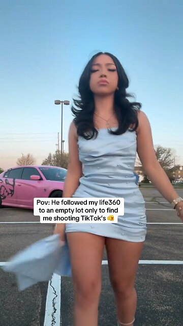 He followed me into this empty parking lot!