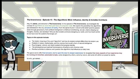 The Inversiverse - 15: The Algorithmic Mind: Influence, Identity & Invisible Architects