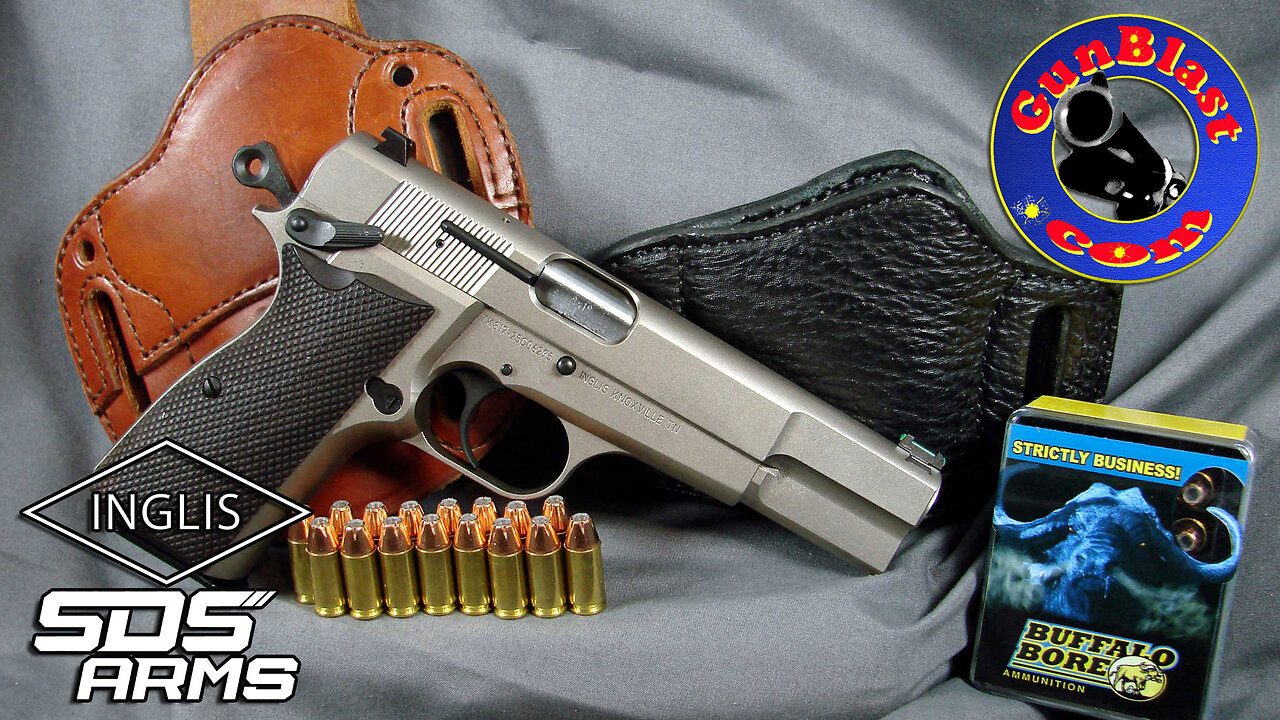 A Classic Revisited: The Inglis P-35 N "Hi Power" 9mm Semi-Auto Pistol from SDS Arms